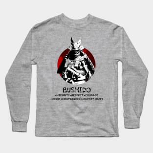 Seven Virtues of Bushido II Long Sleeve T-Shirt